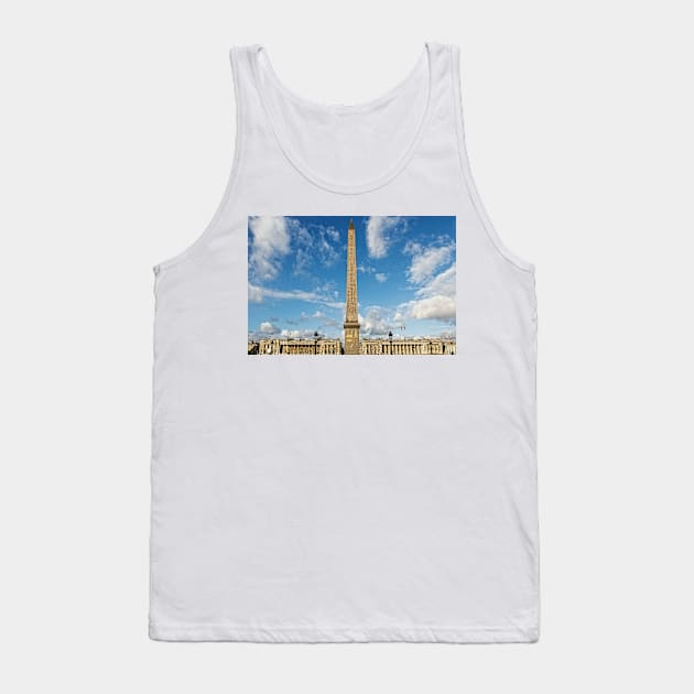 Place De La Concorde © Tank Top by PrinceJohn